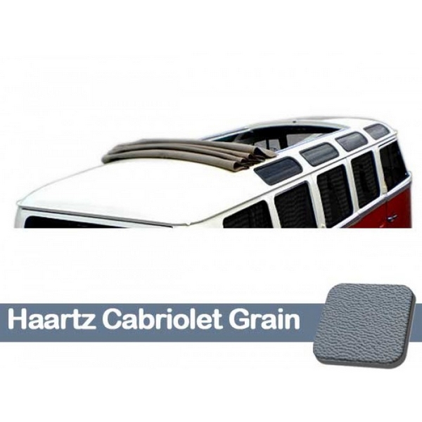 Bus 1957-67, Sliding Rag Top Cover - Haartz Cabriolet Grain